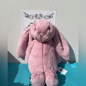 Jellycat Original Bashful Tulip Pink Bunny  - Authentic NWT & Dust Bag